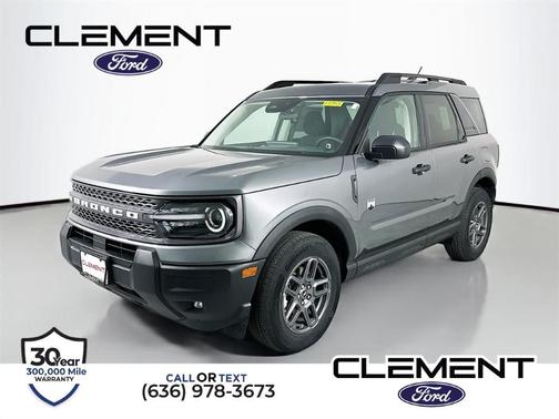 Carbonized Gray Metallic 2025 Ford Bronco Sport Big Bend SUV