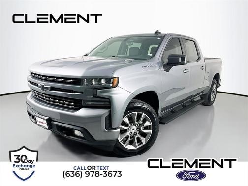 Gray 2021 Chevrolet Silverado 1500 RST