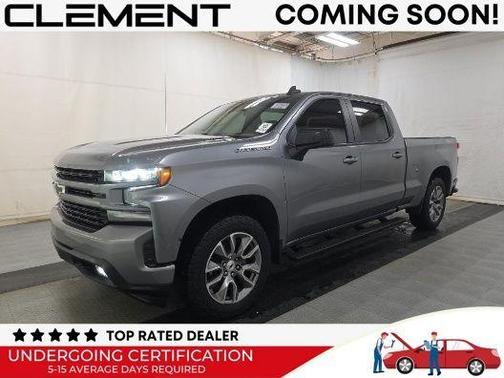 Gray 2021 Chevrolet Silverado 1500 RST