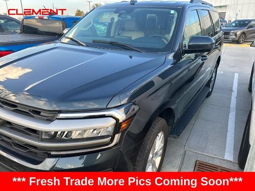 Blue Metallic 2024 Ford Expedition XLT