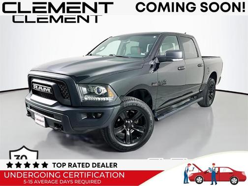 Brilliant Black Crystal Pearlcoat 2018 RAM 1500 Rebel