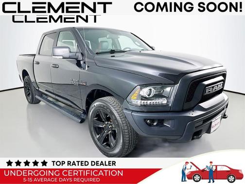 Brilliant Black Crystal Pearlcoat 2018 RAM 1500 Rebel