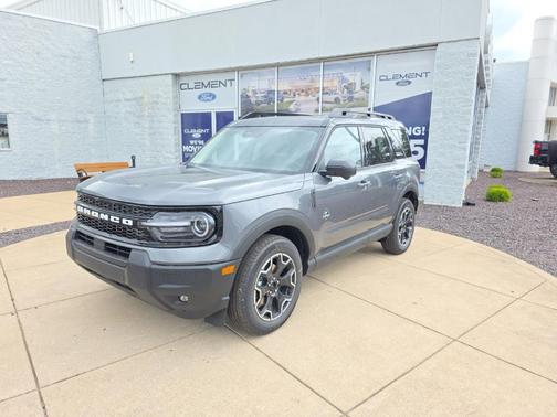 Carbonized Gray Metallic 2025 Ford Bronco Sport Outer Banks SUV