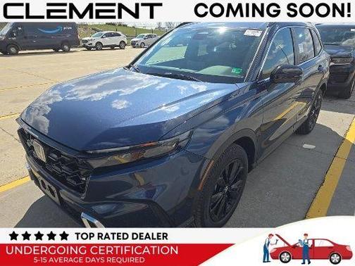 Blue 2025 Honda CR-V Hybrid Sport Touring