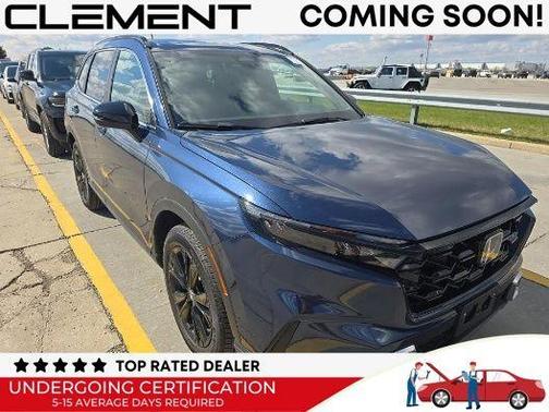 Blue 2025 Honda CR-V Hybrid Sport Touring