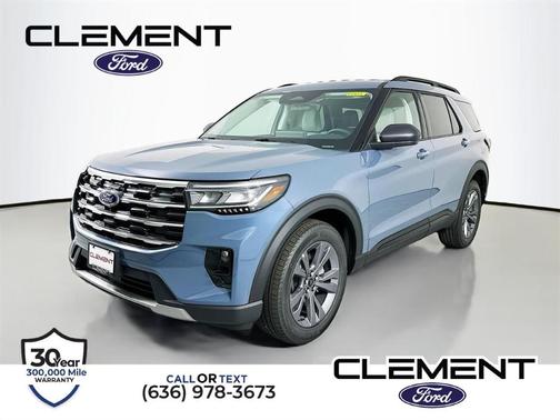 Vapor Blue Metallic 2026 Ford Explorer Active