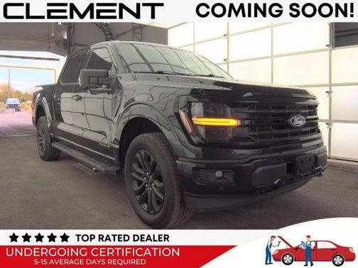 Black 2024 Ford F-150 XLT