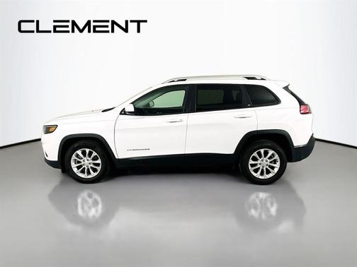 Bright White Clearcoat 2020 Jeep Cherokee Latitude