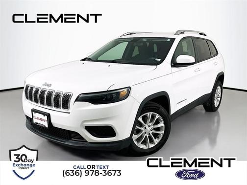 Bright White Clearcoat 2020 Jeep Cherokee Latitude