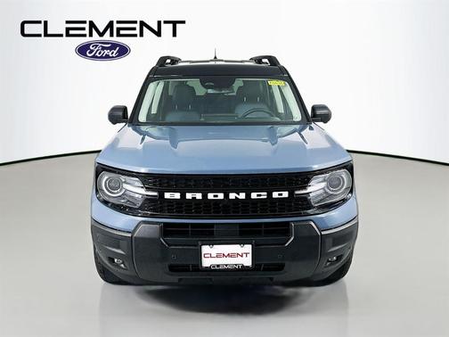 Azure Gray Metallic 2025 Ford Bronco Sport Outer Banks