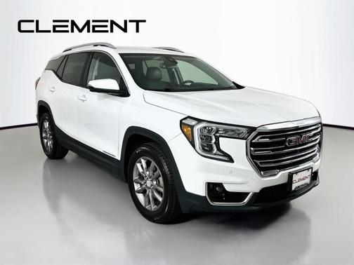 Summit White 2023 GMC Terrain SLT