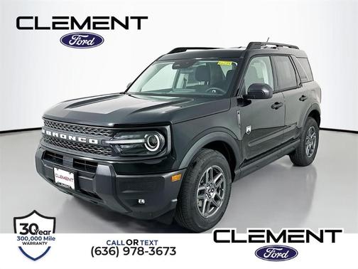 Shadow Black 2026 Ford Bronco Sport Big Bend