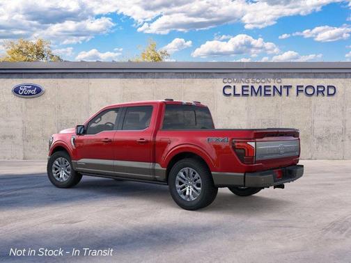Ruby Red Metallic Tinted Clearcoat 2026 Ford F-150 King Ranch