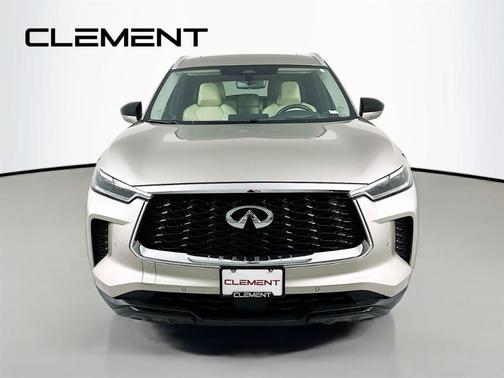 Warm Titanium 2023 INFINITI QX60 Luxe