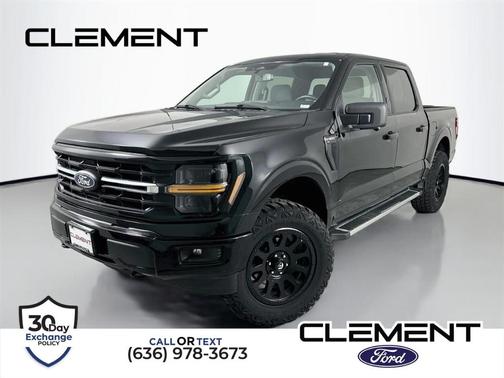 Black 2024 Ford F-150 XLT