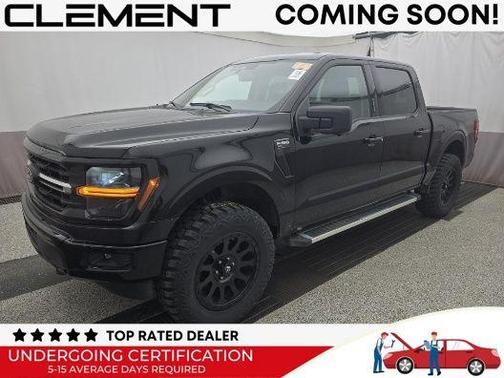 Black 2024 Ford F-150 XLT