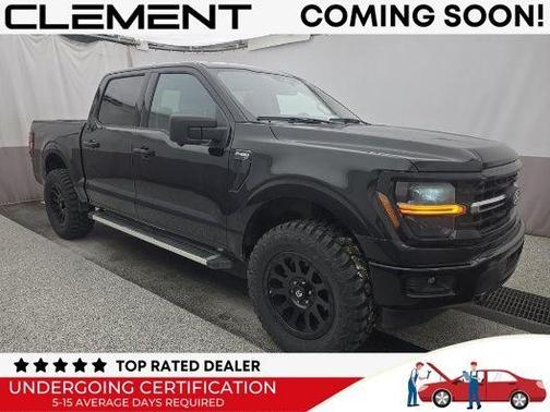 Black 2024 Ford F-150 XLT