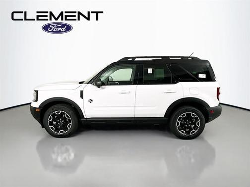 Oxford White 2025 Ford Bronco Sport Outer Banks