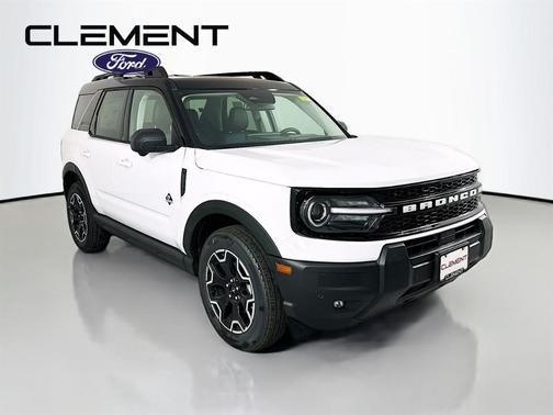Oxford White 2025 Ford Bronco Sport Outer Banks