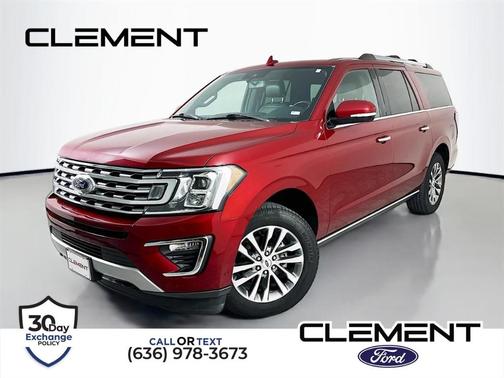 Ruby Red Metallic 2018 Ford Expedition Max Limited