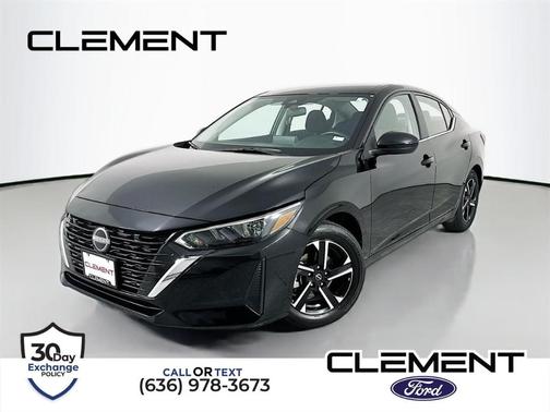Black 2025 Nissan Sentra SV