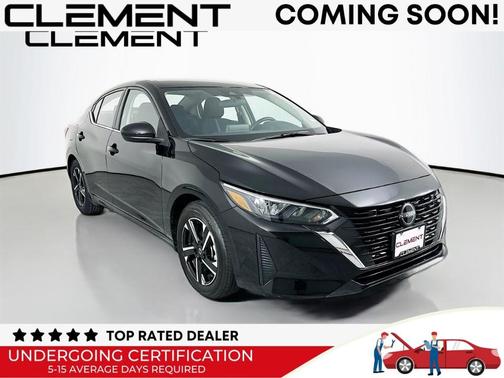 Black 2025 Nissan Sentra SV