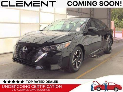 Black 2025 Nissan Sentra SV