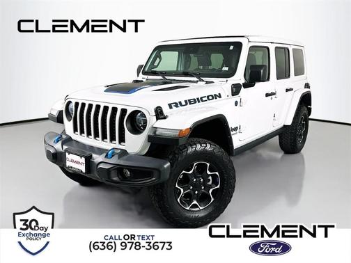 Bright White Clearcoat 2022 Jeep Wrangler Unlimited 4xe Rubicon