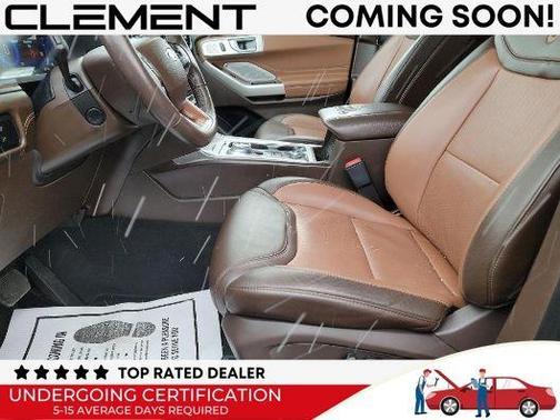 Blue Metallic 2021 Ford Explorer XLT