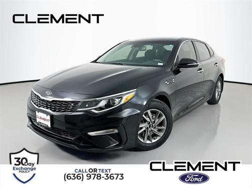 Ebony Black 2020 Kia Optima LX