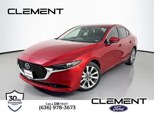 Soul Red Crystal Metallic 2021 Mazda Mazda3 FWD w/Premium Package