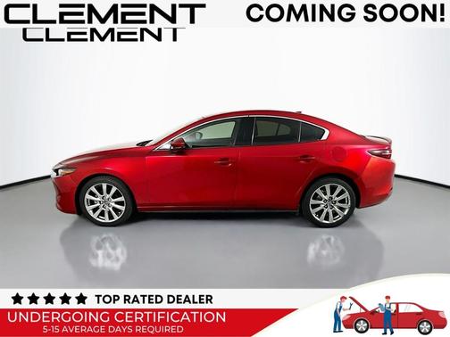 Soul Red Crystal Metallic 2021 Mazda Mazda3 FWD w/Premium Package