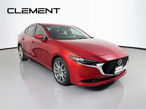 Soul Red Crystal Metallic 2021 Mazda Mazda3 FWD w/Premium Package