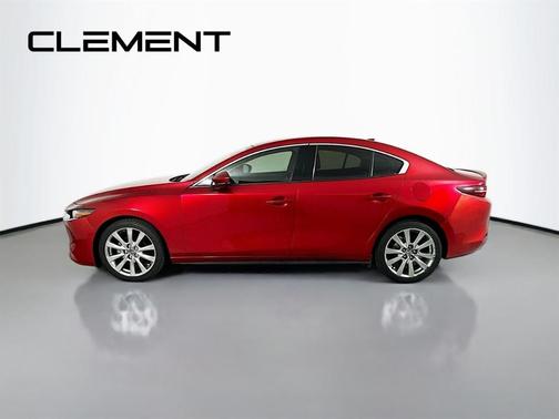 Soul Red Crystal Metallic 2021 Mazda Mazda3 FWD w/Premium Package