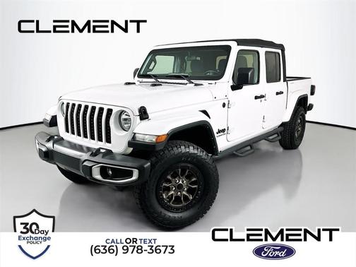 Bright White Clearcoat 2022 Jeep Gladiator Sport