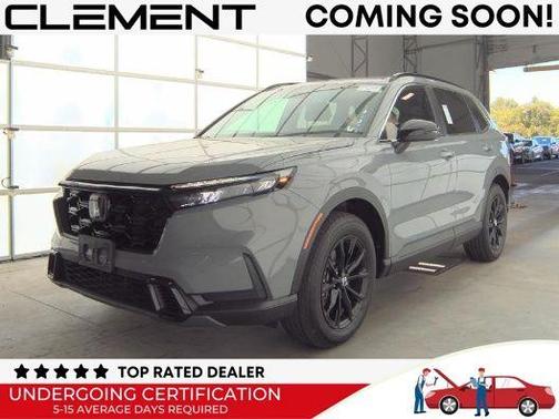 Gray 2024 Honda CR-V Hybrid Sport