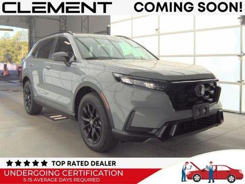 Gray 2024 Honda CR-V Hybrid Sport