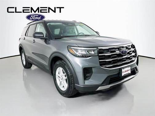 Carbonized Gray Metallic 2026 Ford Explorer Active