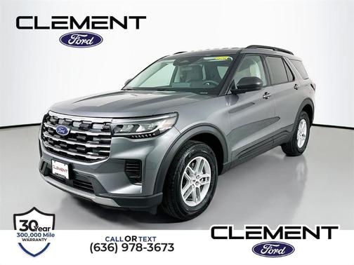 Carbonized Gray Metallic 2026 Ford Explorer Active