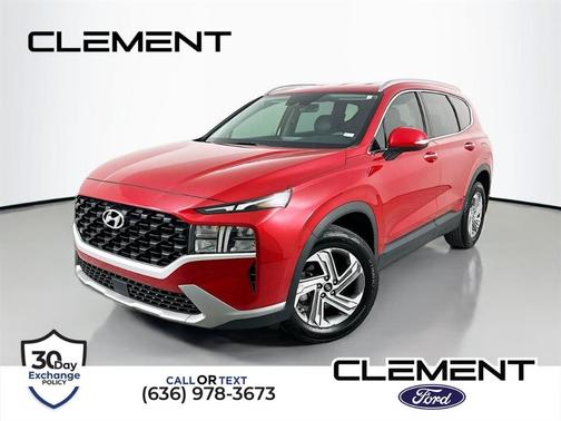 Calypso Red 2023 Hyundai SANTA FE SEL