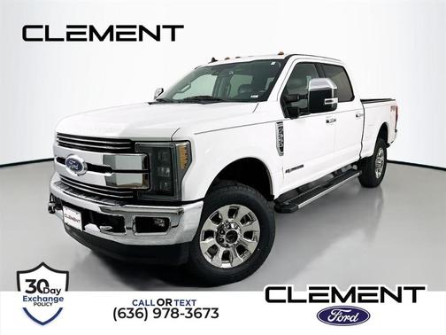 Oxford White 2019 Ford F-350 Lariat Super Duty Truck