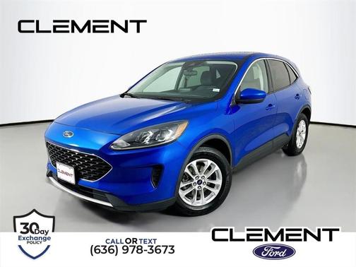 Blue 2021 Ford Escape SE