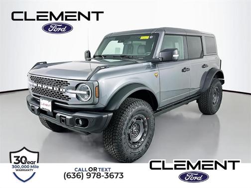 Carbonized Gray Metallic 2025 Ford Bronco Badlands SUV