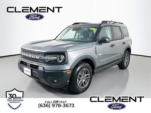 Gray Metallic 2026 Ford Bronco Sport Big Bend