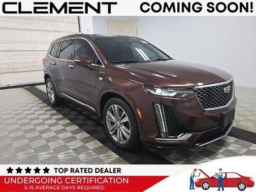 Rosewood Metallic 2023 Cadillac XT6 Premium Luxury FWD