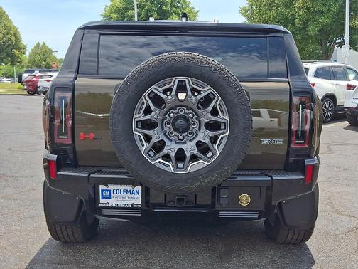 Aurora Blue 2025 GMC HUMMER EV SUV 3X