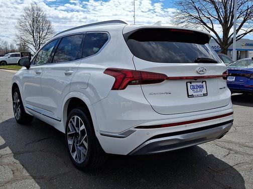 Serenity White Pearl 2023 Hyundai SANTA FE Calligraphy