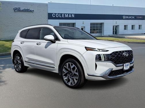 Serenity White Pearl 2023 Hyundai SANTA FE Calligraphy SUV