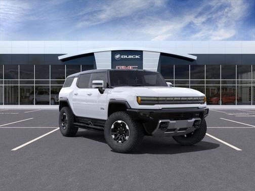 Interstellar White 2025 GMC HUMMER EV SUV 2X