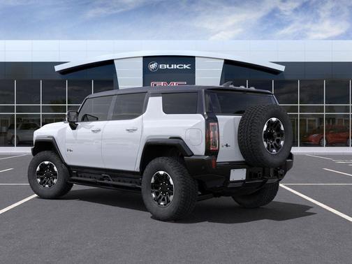 Interstellar White 2025 GMC HUMMER EV SUV 2X